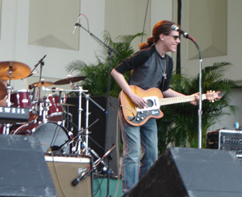 conrad performing at great atlantic music & seafood festival