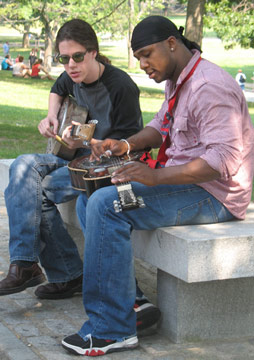 conrad oberg jams with robert randolph